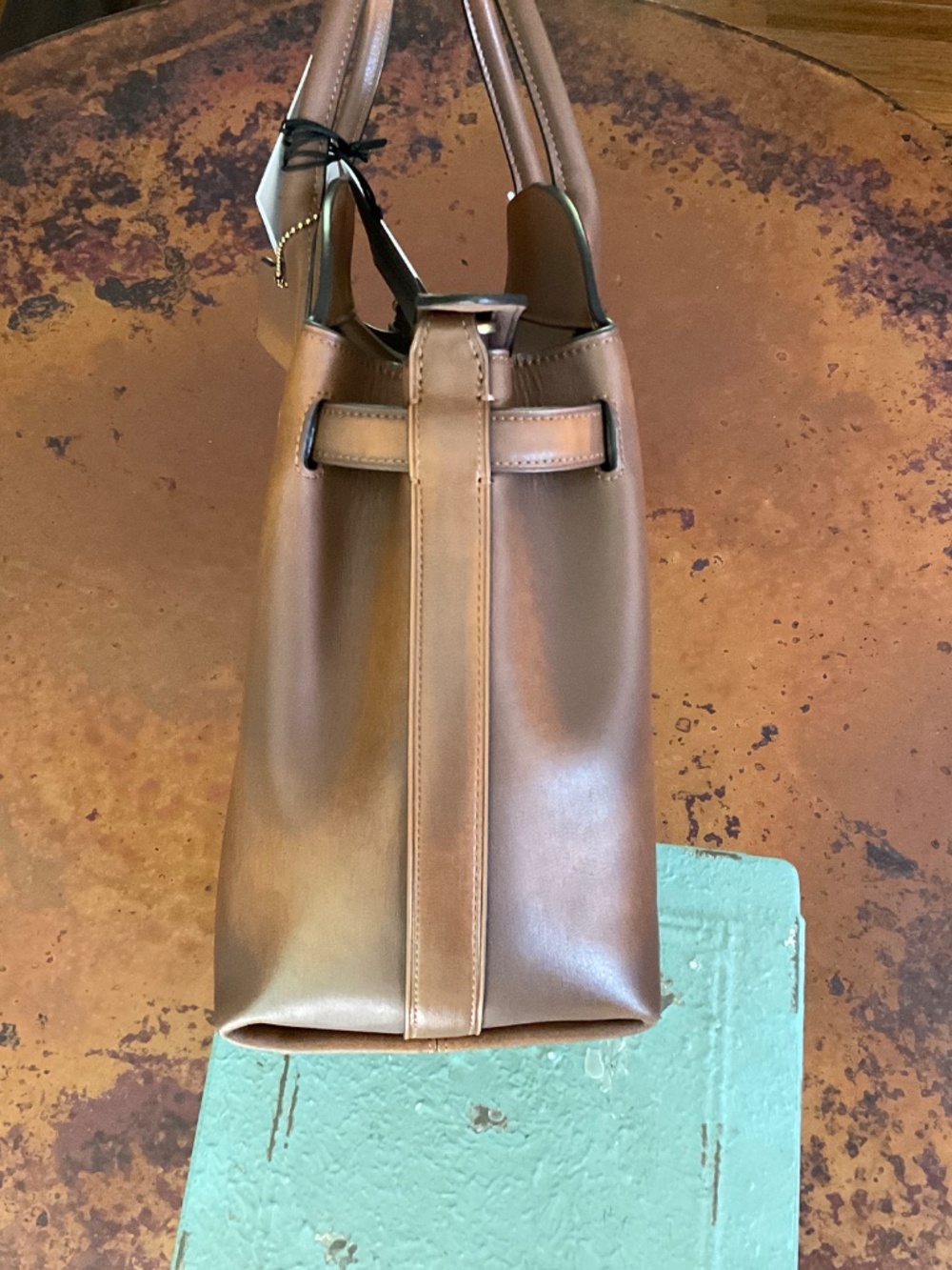 Coach Soft Empire 40 loved leather brown - Picture 5 of 8